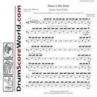 Terence Trent D'Arby - Dance Little Sister - Drum Sheet
